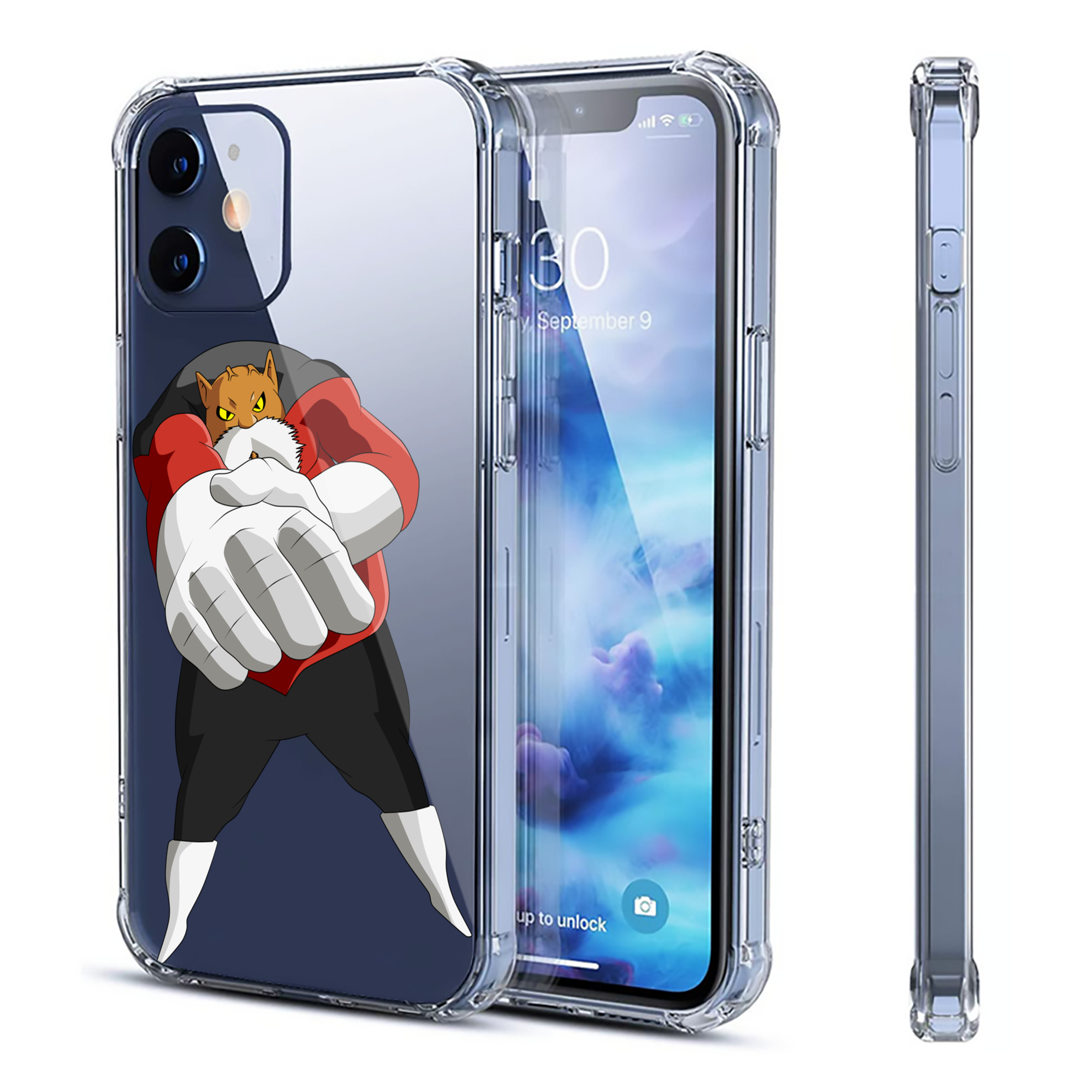 （画像用） ドラゴンボール DRAGON BALL 【iPhone 12シリーズ対応】透明スマホケース（クリアソフトケース）
